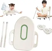Swivel Chair Indoor Scooter Board Parent-Child Interaction Toy,360° Panoramic Steering Gym Scooters for Kids,150 Kg Load-Bearing Kids Sensory Swivel Chair 6 Ways to Play