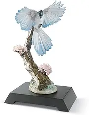 [LLADRÓ] Season in Bloom Birds Sculpture. Porcelain Birds.