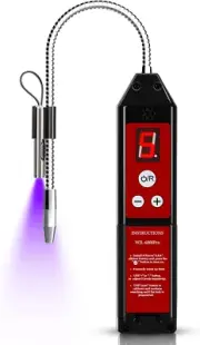 Aprvtio Refrigerant Leak Detector with LED Light, Halogen Leak Detector Freon...