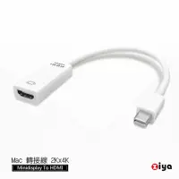 在飛比找momo購物網優惠-【ZIYA】HDMI2.0 Mini DisplayPort