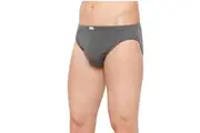 Holeproof Cotton Rib Dark Grey Mens Briefs Jocks Undies Underwear