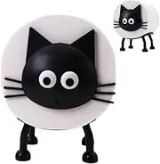 Cat Toilet Paper Holder - Funny Animal Paper Towel Holder for Bathroom Decor, Self Standing Unique 3D Printed with Durable Resin