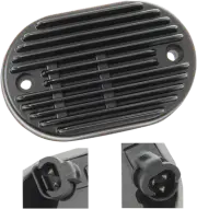 Drag Specialties Solid State Regulator Black 2112-1030