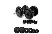 2.5kg - 25kg Adjustable Dumbbell Set + Quick Release Collar Locks