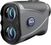 Opaita Golf Rangefinder with Slope for Golfer: 8X Magnification with Flag Pole Locking Vibration for Golf Hunting Shooting - 1200 Yards Rechargeable Laser Range Finder with Magnetic for Men