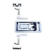 Sunrise CAM Door Lock Kit Stainless Steel Model 08 Recessed - CAML08SS