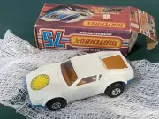 Matchbox Lesney Superfast No8 DE TOMASO PANTERA (Orange Int) & SUN LABEL " RARE