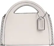 [Coach] Top Handle Card Case, Chalk, Chalk, One Size