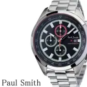 Paul Smith Watch Men's Boyfriend College Student Black PS0110015 Brand Cheap