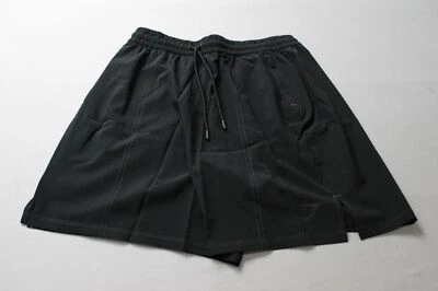 Gymshark Women's High-Waisted Fit Sport Woven Shorts DH3 Black Small NWT