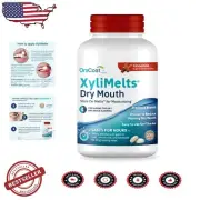 XyliMelts Cinnamon Dry Mouth Relief Sticks - 230 Sugar-Free Melts, 8-Hour Relief