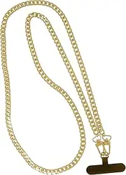 Maya J Cuban Link Crossbody Chain, Yellow