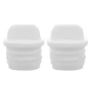 2 Pcs Mop Bucket Stopper Small Plug for Buckets Replacement Seal Rubber