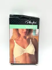 Vintage Playtex Secrets 36B Almond Average Figure Underwire Bra New in Open Box