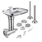 Meat Grinder Attachment Steel Meat Grinder Sausage Stuffer Kit For Kitchen Mixer