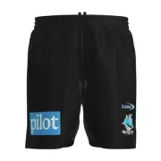 NRL Cronulla Sharks Training / Gym Shorts - Men's - Sizes M - 5XL