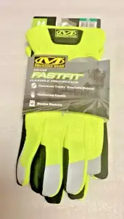 Mechanix Fastfit Mens Hi-Viz Work Gloves XL Touchscreen TrekDry Breathable