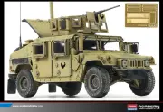 1/35 M1151 HUMVEE HMMWV ENHANCED AC US ARMY PLAMODEL KIT DIORAMA ACADEMY 13415