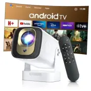 [ Auto Focus / Keystone ] Smart Projector with Wifi and Bluetooth Black-white