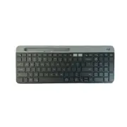 Logitech K580 Multi-Device Slim Wireless Keyboard, Built-in Cradle for Device