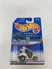 Vintage Hot Wheels 1:64 Scale 1999 "Tee'd Off" Golf Cart Diecast Model Car #683