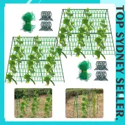 Metal Garden Grid Climbing Frame Set Is Suitable For Elevated Beds Detachable AU
