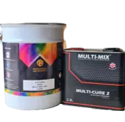 2K HS SATIN BLACK PAINT - MULTI MIX