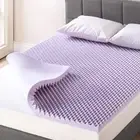 2 Inch Egg Crate Memory Foam Mattress Topper with Soothing Lavender Infusion,...