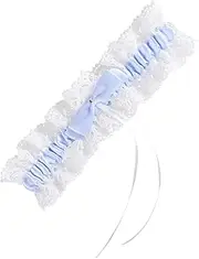[BESTYASH] Classic Lace Leg Ring Sash Elastic Bowknot Thigh Ring for Wedding Party