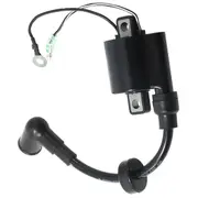 For 4HP 5HP 6E0-85570-00 6E0-85570-02 5CMHL Ignition Coil Outboard Engine Black
