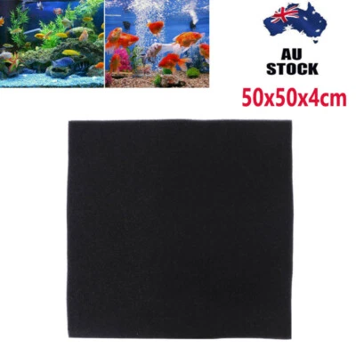 Aquarium Filter Foam Mat Fish Tank Pond Sump Filter Cotton Fine Media Sponge Pad