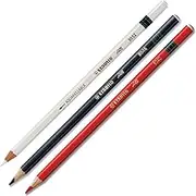 3X Stabilo-All Pencils - Black, Red or White (Black-Red-White)