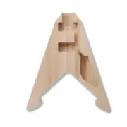Mahogany Guitar Body Replacement Set in with White Durable Pickguard Guitar Part