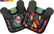 2 Pack Medium-Large Chicken Saddles with Adjustable Straps, Chicken Apron, Poult