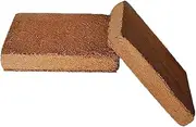 Xuegier 2pcs Organic Coconut Fiber for Plants, Organic Coconut Bricks, Natural Organic Compressed Coconut