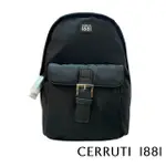 【CERRUTI 1881】頂級義大利斜肩包(黑色 CEBO06657N)