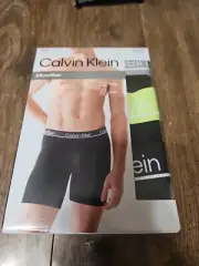 Calvin Klein Men's X-Large Mircofiber 3 Pack Boxer Briefs Multi Color New