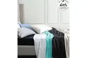Single Flat Sheet Cotton 400TC - White