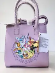NWT Loungefly Pokemon Eeveelutions Satchel Bag Lavender Purse Brand New