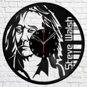Vinyl Clock Steve Walsh Wall Clock Unique Art Vinyl Record Wall Clock 1330
