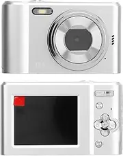 Digital Camera, 1080P HD 44MP Kids Digital Camera, Rechargeable 2.4 LCD Screen, Compact Camera with 16x Digital Zoom, Camera for Kids Boys Girls