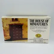 House of Miniatures Chippendale 6 Drawer Chest Dresser 40010 Dollhouse 1:12