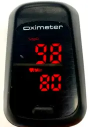 Finger Tip Pulse Oximeter Meter Oxygen Saturation rate Heart Blood Monitor NEW