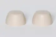 Crane Color Replacement Plastic Toilet Bolt Caps - Set of 2 - AUTUMN BEIGE