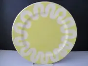 PRESENT TENSE FINGERPAINT SUN/ YELLOW DINNER PLATE 11" -1305I