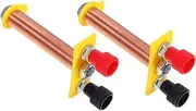 Educational Physics Toys 2pcs t Shaped Coil Electromagnet Electromagnetic Experiment Kit for Students