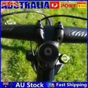 MTB Bike Headset Cover w/ Screw Road Bicycle Front Tube Cap Covers (Black) AU
