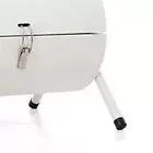 B1 White Portable Charcoal Barbecue Grill Outdoor BBQ Grill Household GR