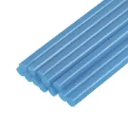 Mini Hot Glue Sticks for Glue Gun 0.27-inch x 4-inch Light Blue 12pcs