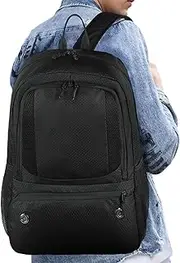 Soccer Bags for Men,Ball Backpack | with Shoe Compartment Odor-Resistant Waterproof Breathable Ergonomic Large Capacity Bookbag for Camping Hiking Students
